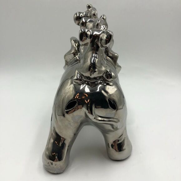 Elephant Family Animal Metal Jungle Safari Wild Kingdom Tabletop Shelf Décor - Picture 7 of 10